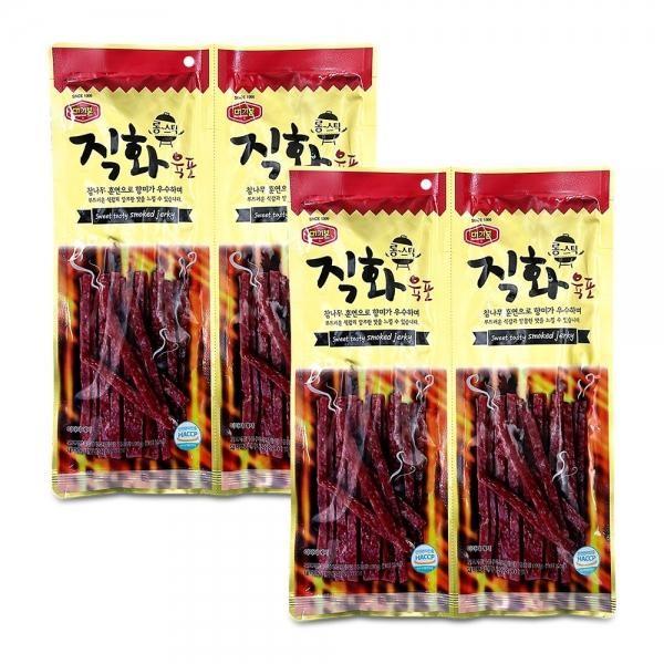 머거본 참나무훈연 직화육포 (90gx2개)x2개 마른안주