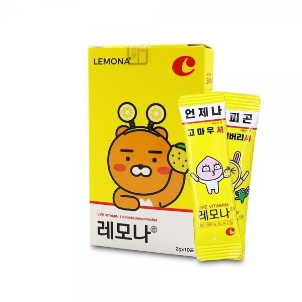 카카오프렌즈 레모나산 2gx10포-1팩