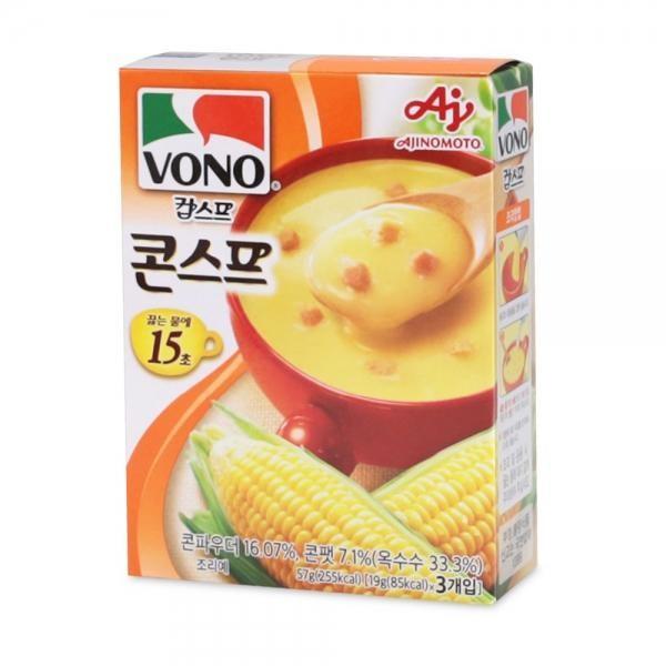 보노 컵스프 콘스프맛 57gx1개 간편식 식사대용