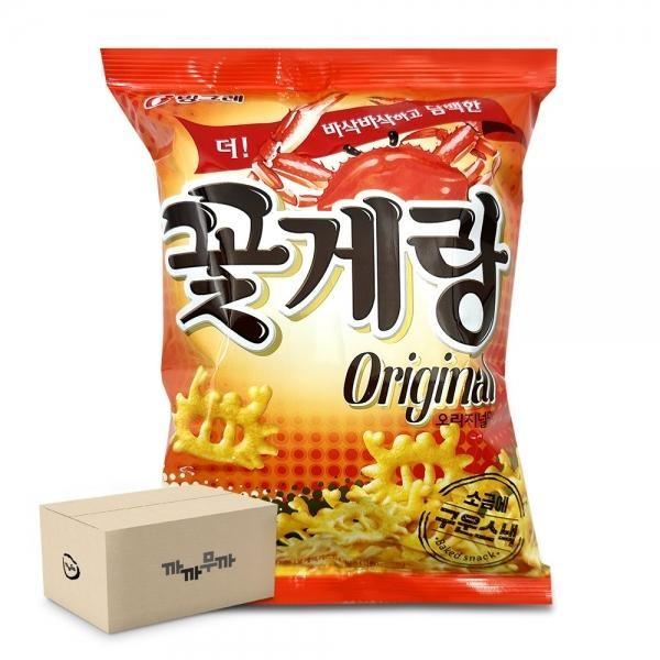 꽃게랑 오리지널맛 70g-16개 봉지과자