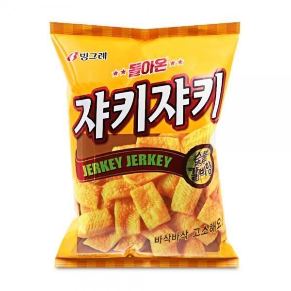 쟈키쟈키 숯불갈비향 1봉 봉지과자 맥주안주