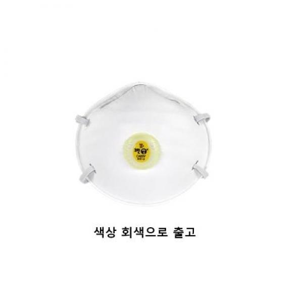 크린탑 안면부 여과식 방진마스크 C420VG회색/흄(1급-1스텝) 10개