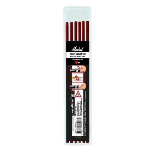 마칼 산업용샤프심 DRY REFILLS_RED (2.8mm)