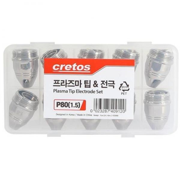 크레토스 프라즈마팁&전극 P-80(1.5) 10개