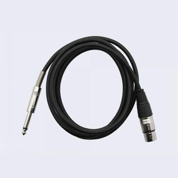 캐논(F) 6.3 Mono(M) 케이블 2M 3P 6.3 Mono(M)