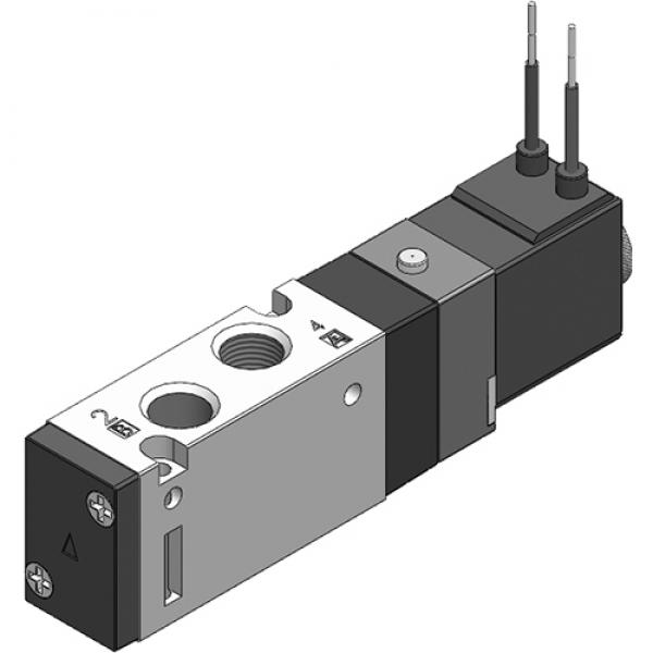 KCC 공압솔레노이드밸브(5포트) KS320S-3GL(싱글)