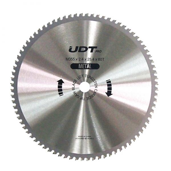 UDT 팁쏘(금속용) M 355(14인치)x80Tx2.4T