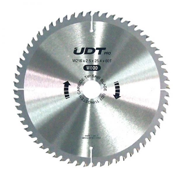 UDT 팁쏘(목재용) R 216(8-1/2인치)x60Tx2.5T