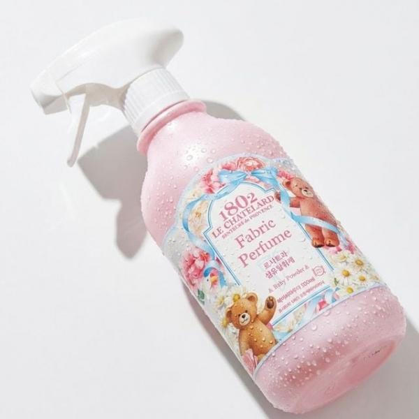 포근하고 사랑스러운 베이비파우더향 섬유탈취제 500ml