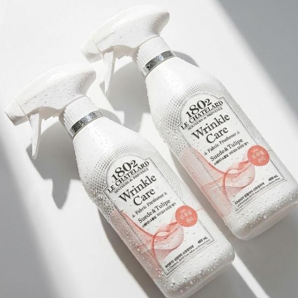 튤립의 달콤함에 부드러움 더해진 섬유탈취제 400ml 2개