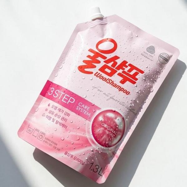 아끼는 모든 옷들 중성세제로 케어하세요 울세제 1.3L