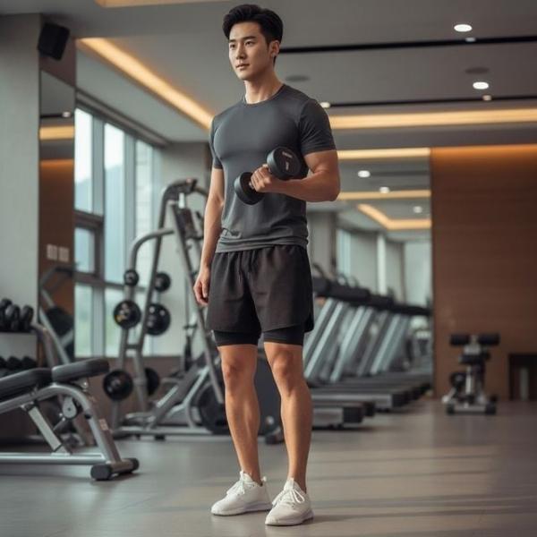 SD-260544 투인원 스포츠 헬스 운동 반바지 데이퍼