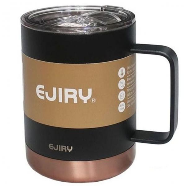 블랙 뚜껑 스텐머그컵 360ml 진공 보온보냉 머그잔 커피잔 다용도