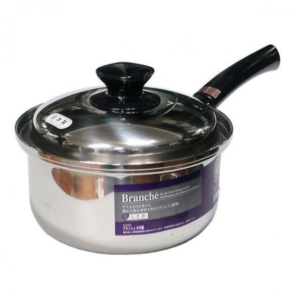 통3중 스텐 편수냄비 16cm 인덕션 가정용 라면 찌개 자취 요리용