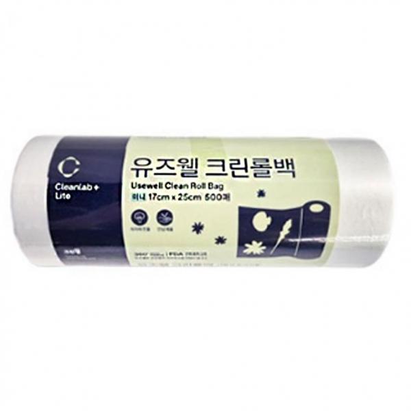 유즈웰 크린백 롤백 크린랩 위생비닐 미니팩 500매