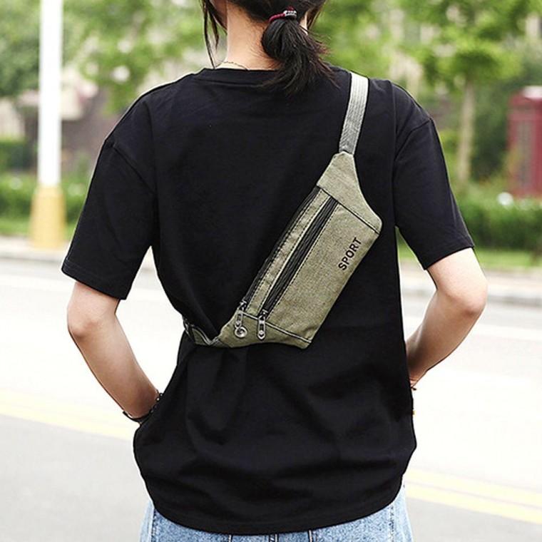 여행 힙색 허리 가방 등산 러닝 바이크 백 슬링백