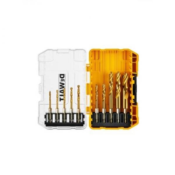 디월트 드릴비트세트 DT50050 (10PCS)-티타늄철공용