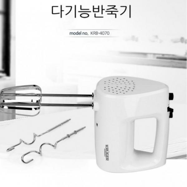 홈베이킹 크루거 파워 다기능 거품기 반죽기 홈베이킹 거품 믹싱기
