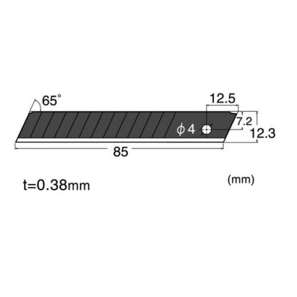 NT 커터날 BH-23P(1타=10장묶음)흑날