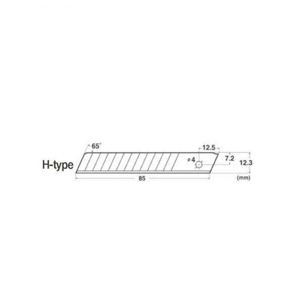 NT 커터날 BH1P(BH-11P)(1타=20장묶음)