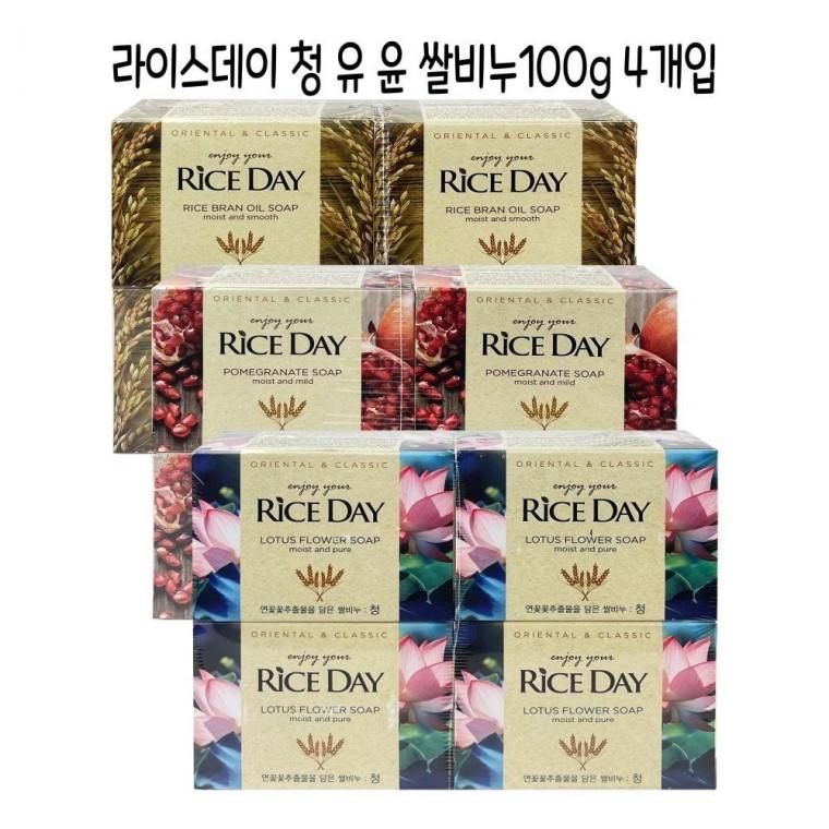 라이스데이 세수비누 100g 4개입