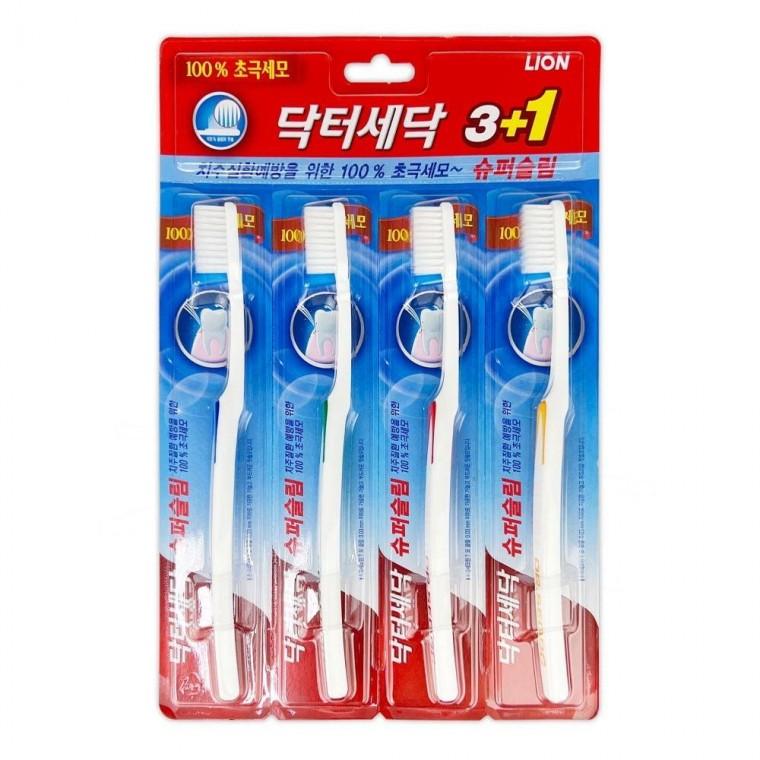 닥터세닥 슈퍼슬림 칫솔 4개입