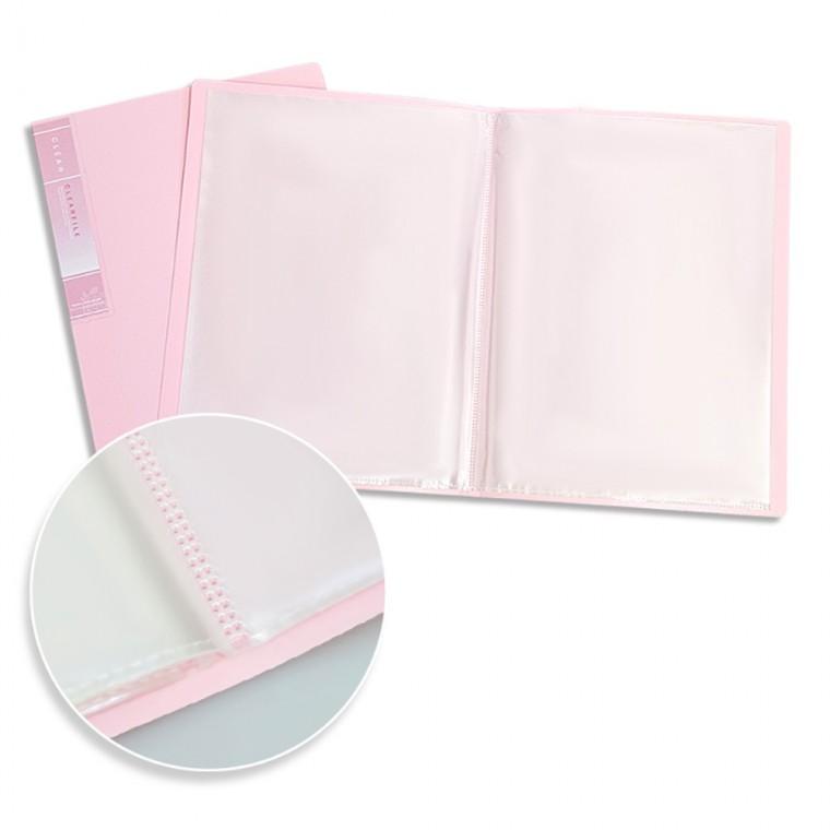 A4 초음파속지 저빛반사 클리어화일 40P 5개