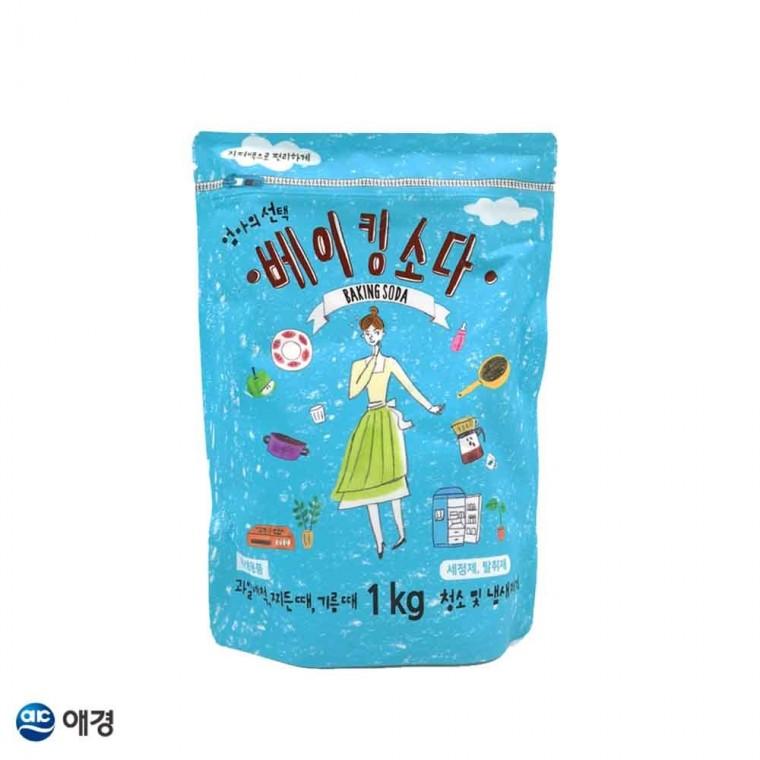 화장실 엄마의 선택 다목적 주방세정제 베이킹소다 1kg 1EA