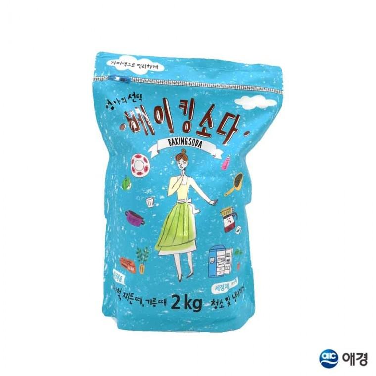 엄마의 얼룩제거 선택 베이킹소다 다목적 세제 2kg 1EA