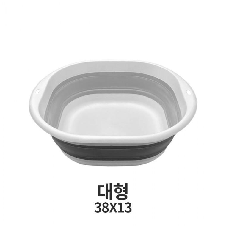 낚시 접이식 원형 여행 세면대 캠핑 바구니 대형