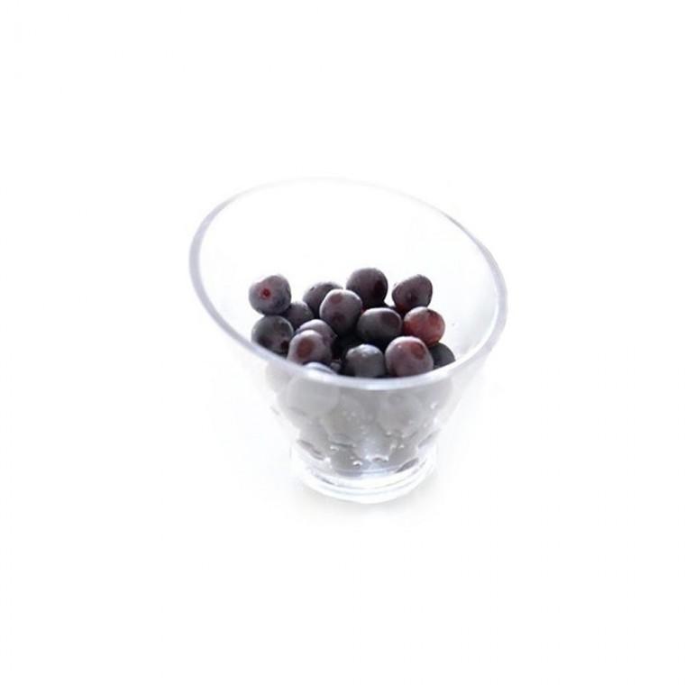화채그릇 유리볼 샐러드볼 사선 빙수볼 중 1EA