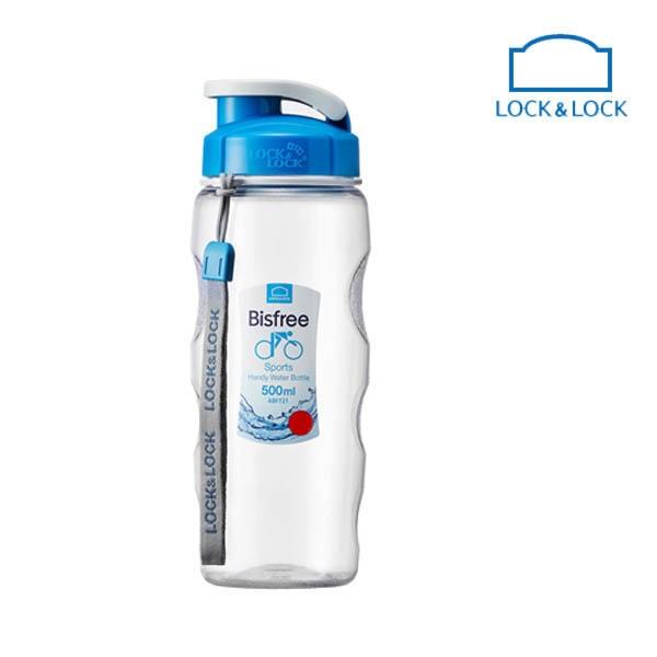휴대용 비스프리 스포츠 예쁜물병 플라스틱 핸디물병 500ml ABF721
