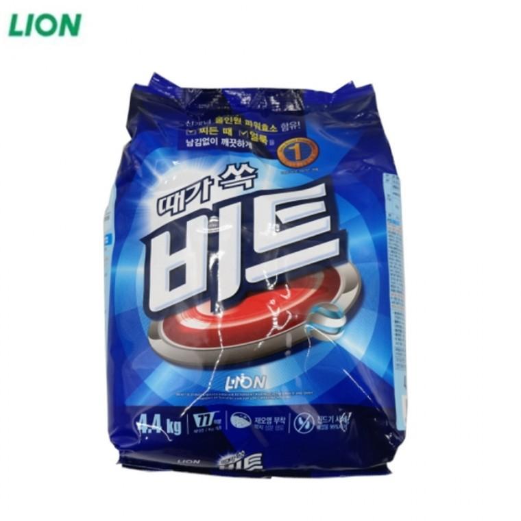 때가 세탁세제 쏙 비트 가루세제 4.4Kg 분말세제 드럼용 리필 파우치 1EA