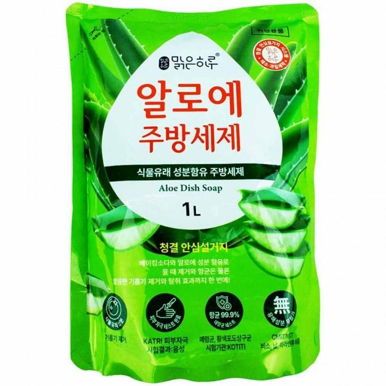 맑은하루 알로에주방세제 리필 1L x 5개