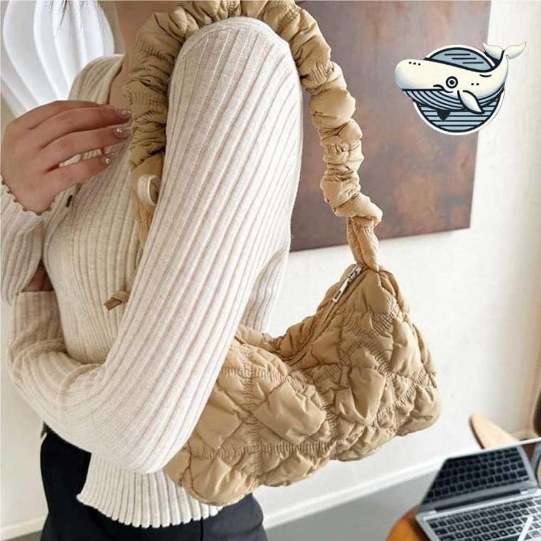 숄더백 퀼팅 패턴 데일리 스타일리시한 크로스백