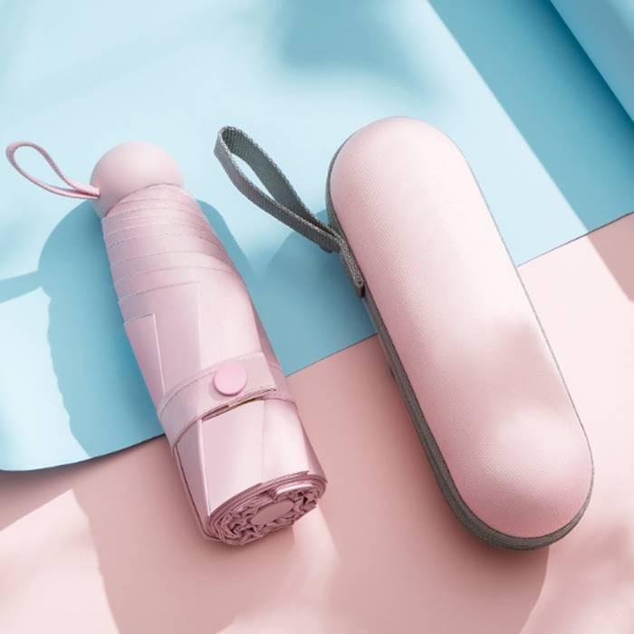 휴대용 미니 가벼운 경량 접이식 우산 5단