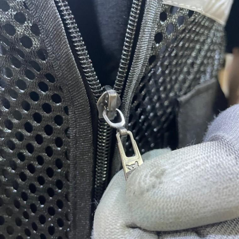 망사 반사띠 작업용 조끼 블랙 95