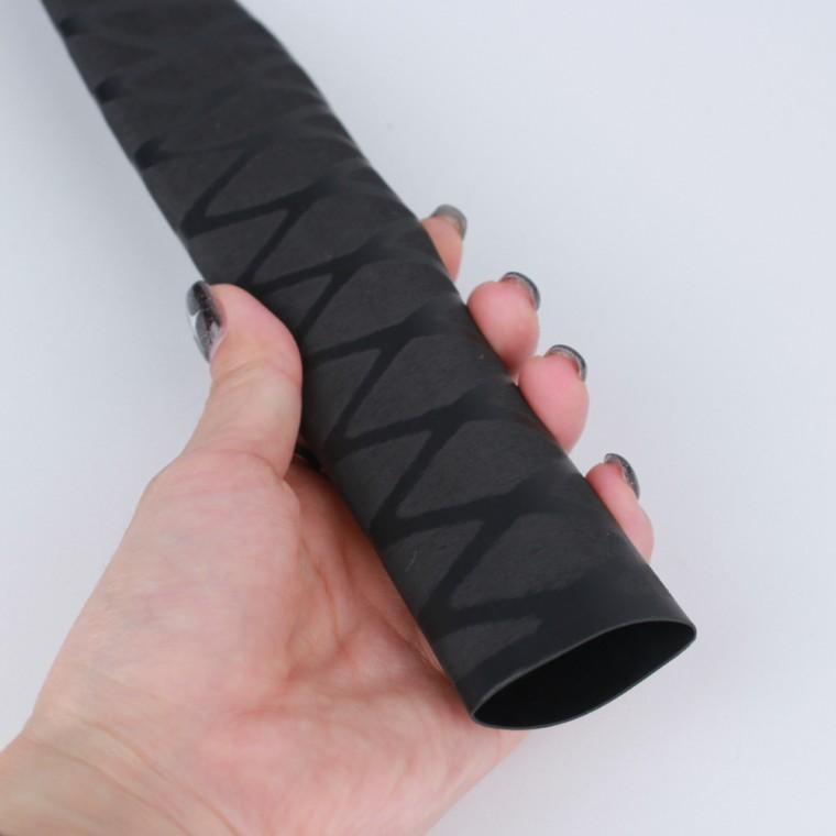 열수축고무 낚시대 손잡이 그립 블랙 30mm