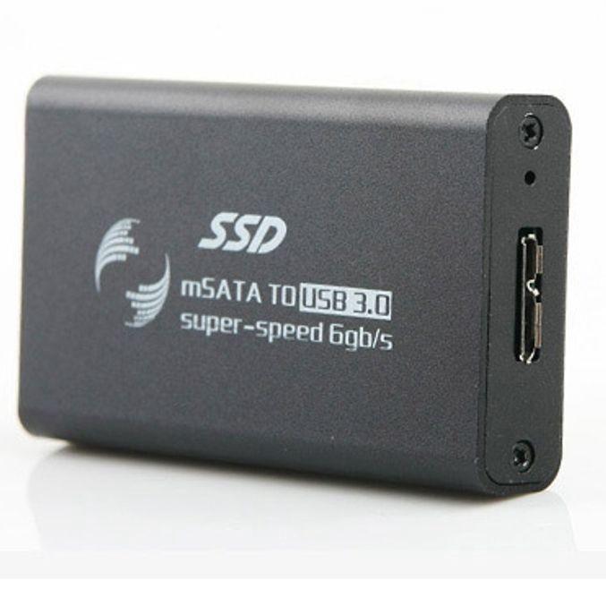 USB 3.0 외장 케이스 (mSATA 50mm) 블랙