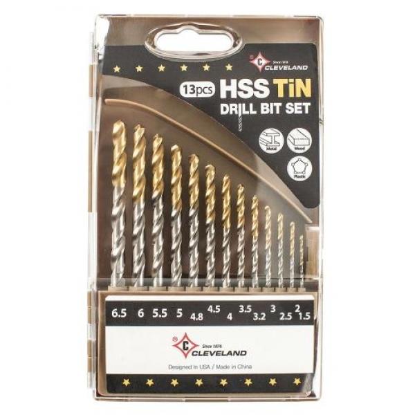 클리브랜드 하이스코팅드릴(GOLD)세트 13본조(TiN)