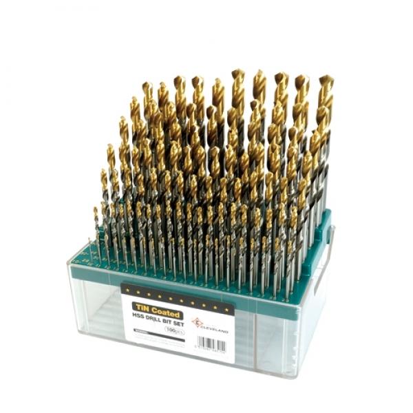 클리브랜드 하이스코팅드릴(GOLD)세트 100본조(TiN)