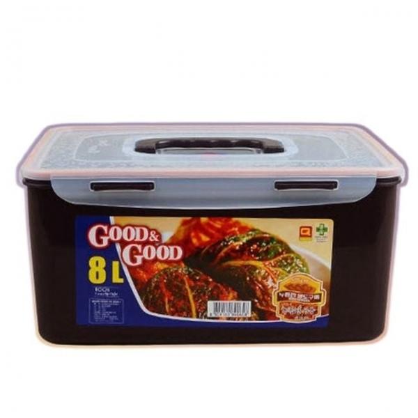 김치통 주방 김치 냉장고 음식 보관 밀폐 용기 김치통 8L 1개