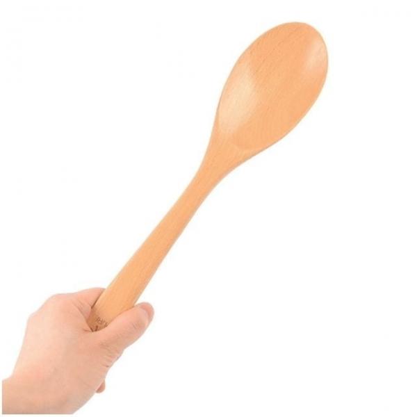 원목조리스푼 볶음 요리 조리 스푼 원목 나무 비취 우드 숟가락 1개