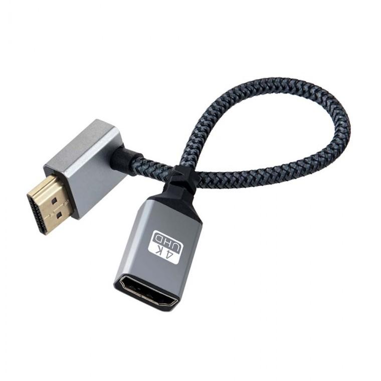 4K HDMI 변환케이블 15cm 연장 꺾임형 MF