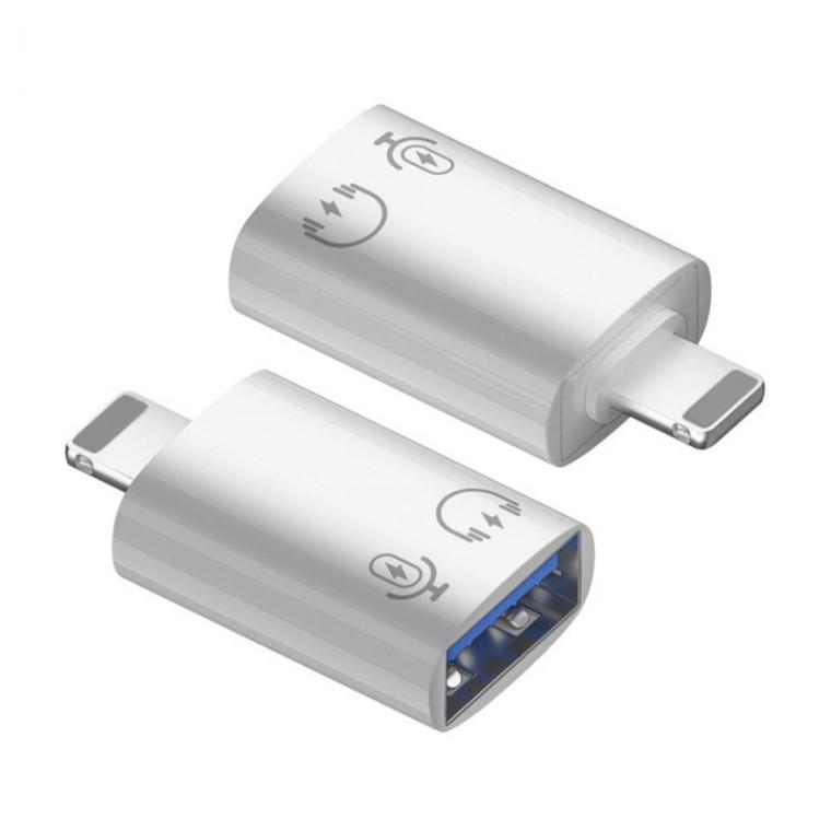 USB A타입 iOS핀 OTG 젠더 스마트폰 키보드 마우스 문서