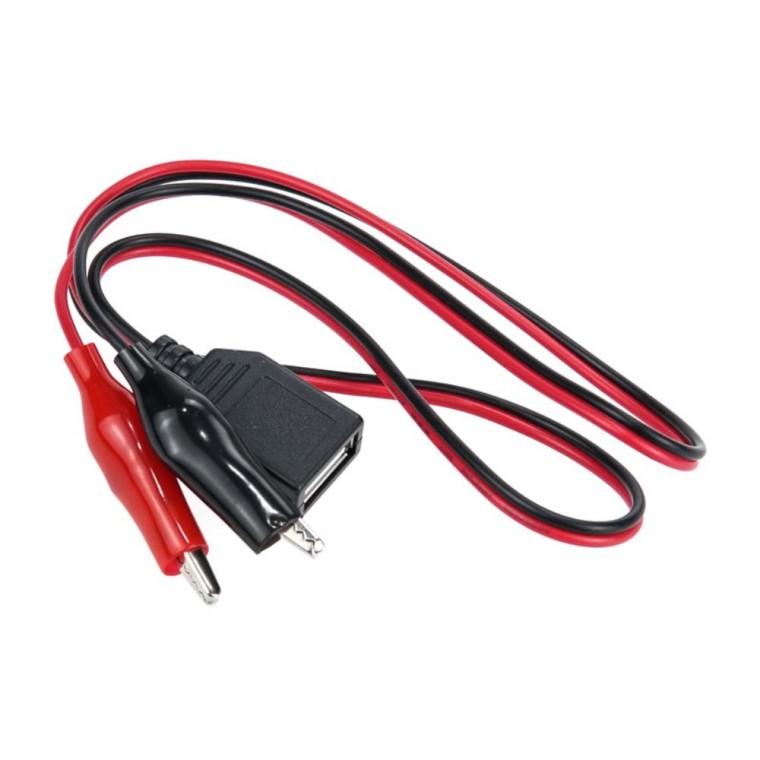 USB 2.0 악어클립 변환 케이블 60cm 리드선 DIY