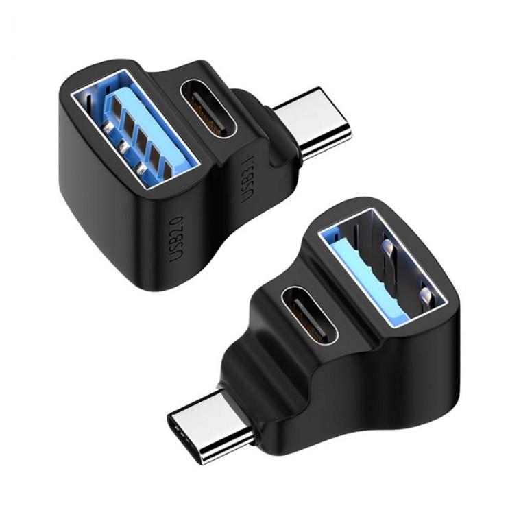 8K 4K USB C타입 x2 젠더 노트북 태블릿 스팀덱 고해상도 지원
