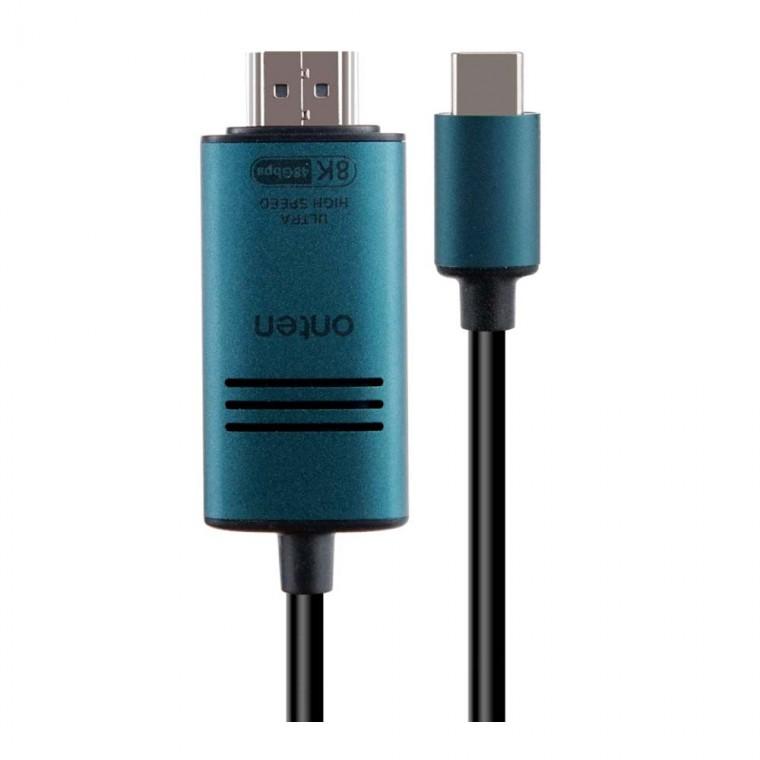 8K 4K HDMI C타입 컨버터 케이블 1.8M 노트북 데스크탑 모니터 TV 프로젝터