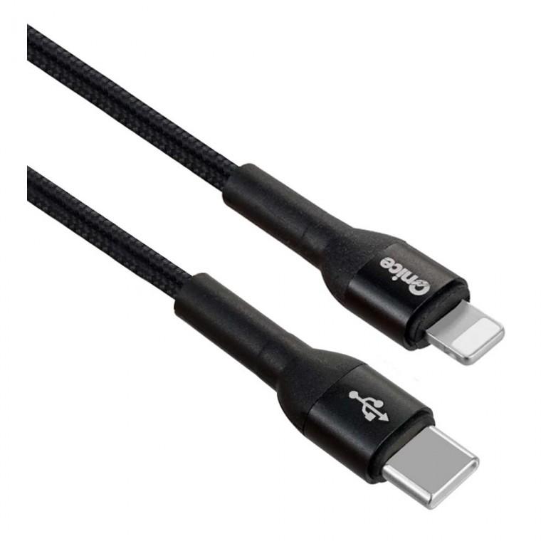 USB C TYPE iOS핀 케이블 PD 30W 고속충전 블랙 1M