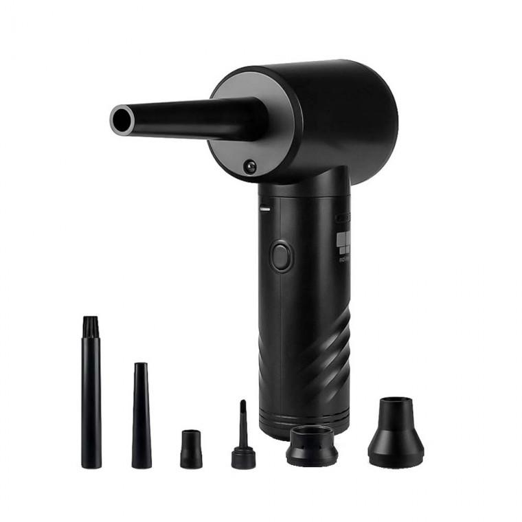USB C포트 가정용 무선 에어건 다용도 공기주입 세차 물기 먼지 제거 캠핑 화로 물놀이 튜브 비치볼
